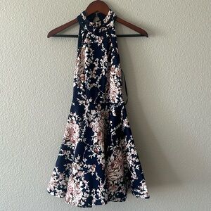 Floral Halter Dress